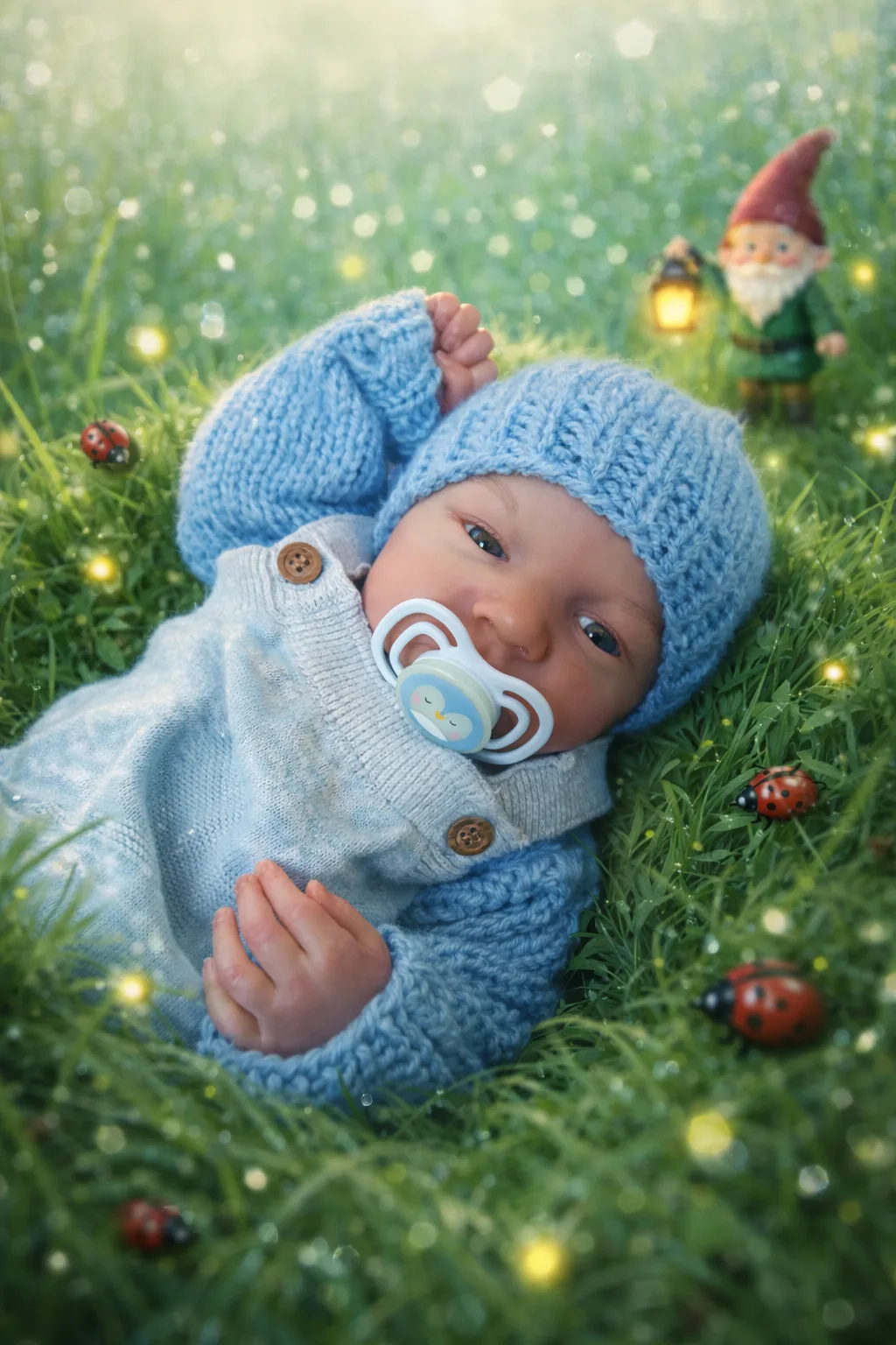 Ukázka úpravy fotografií reborn panenky 56